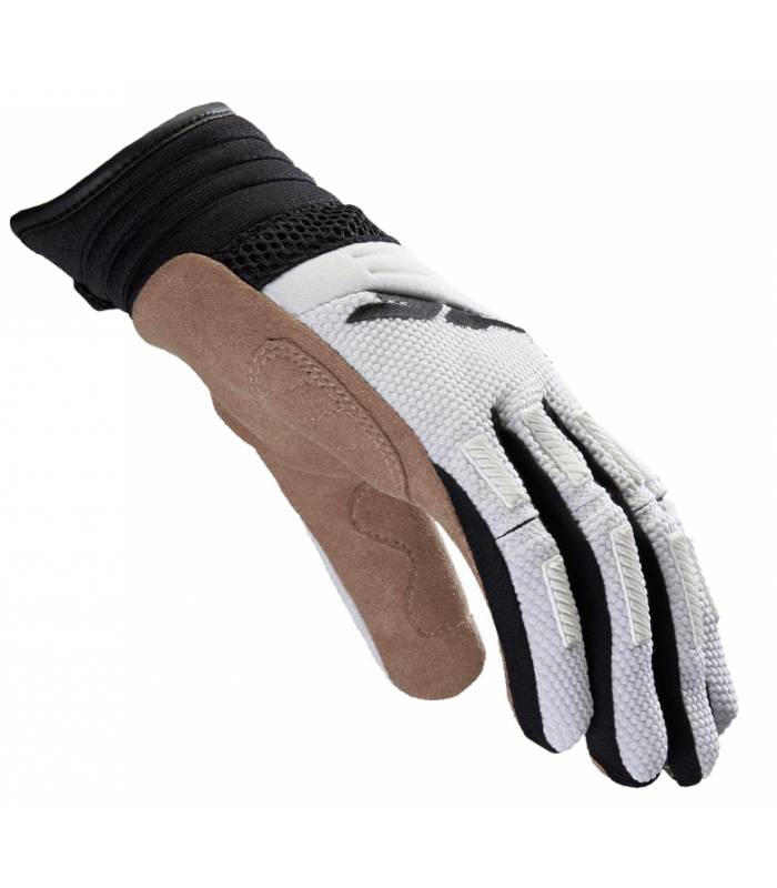 LevneMoto - Rukavice MEGA-X, SPIDI - Itálie (černé/bílé)