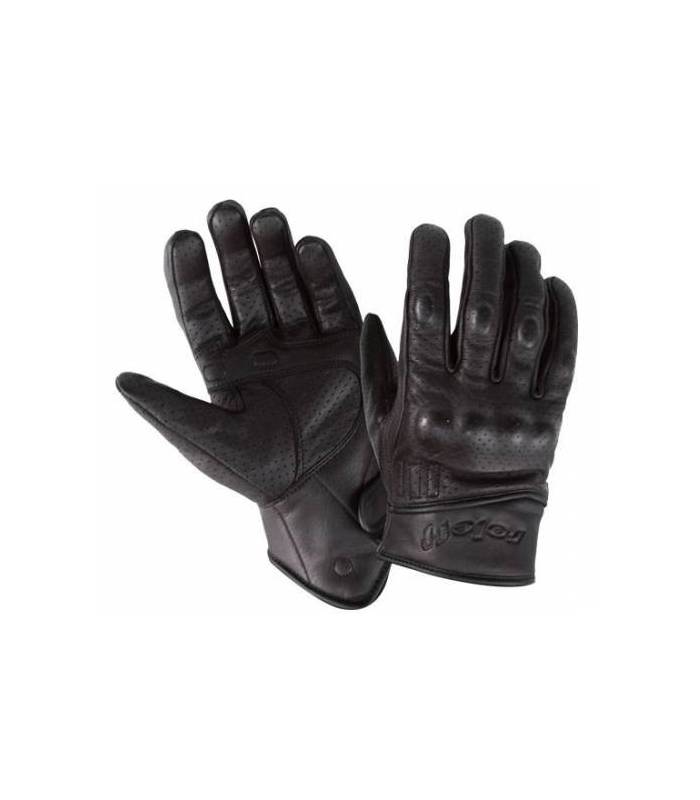 LevneMoto - Rukavice Frankfurt, ROLEFF - Německo, pánské (černé)