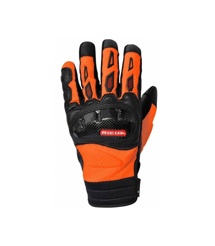 LevneMoto - Moto rukavice RICHA TORSION-oranžové