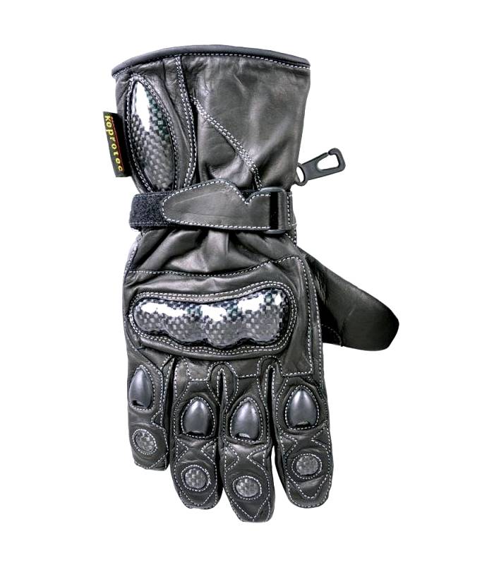 LevneMoto - Rukavice Hannover, ROLEFF - Německo, pánské (černé)