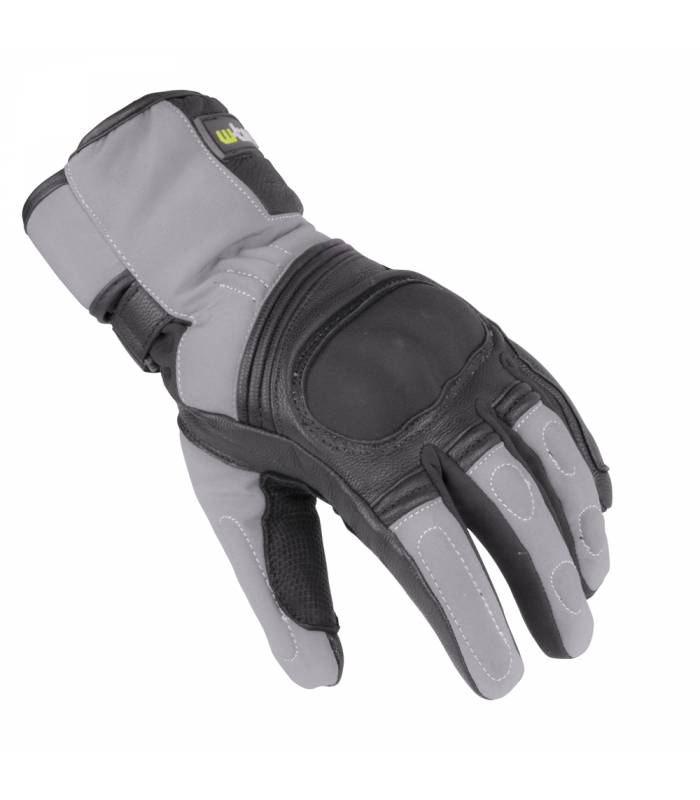 LevneMoto - Zimní kožené/textilní moto rukavice W-TEC NF-4004