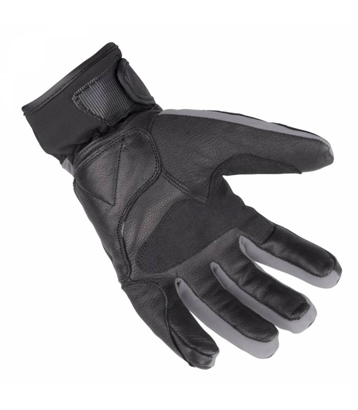 LevneMoto - Zimní kožené/textilní moto rukavice W-TEC NF-4070