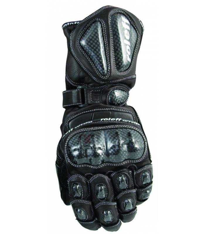LevneMoto - Rukavice Essen, ROLEFF - Německo, pánské (černé)