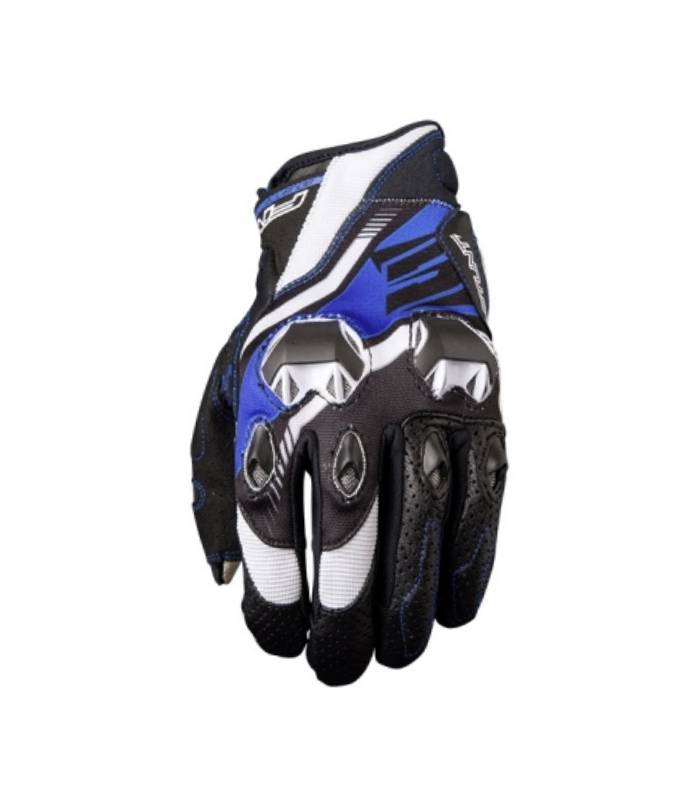LevneMoto - Moto rukavice FIVE STUNT EVO REPLICA ICON-modré