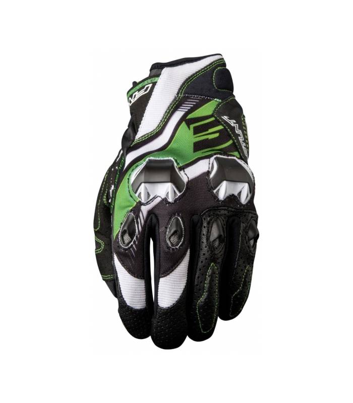 LevneMoto - Moto rukavice FIVE STUNT EVO REPLICA ICON-zelené