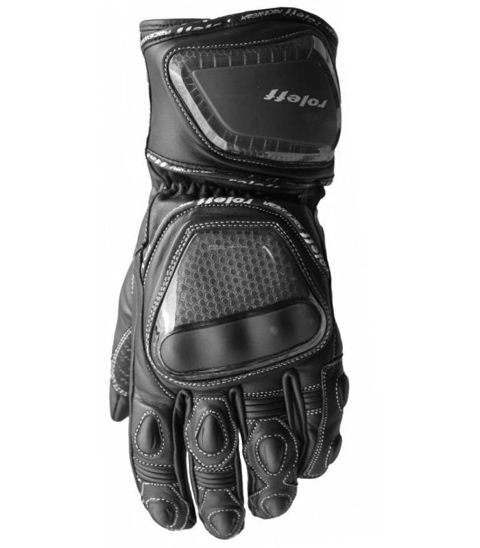 LevneMoto - Rukavice Valencia, ROLEFF - Německo, pánské (černé)