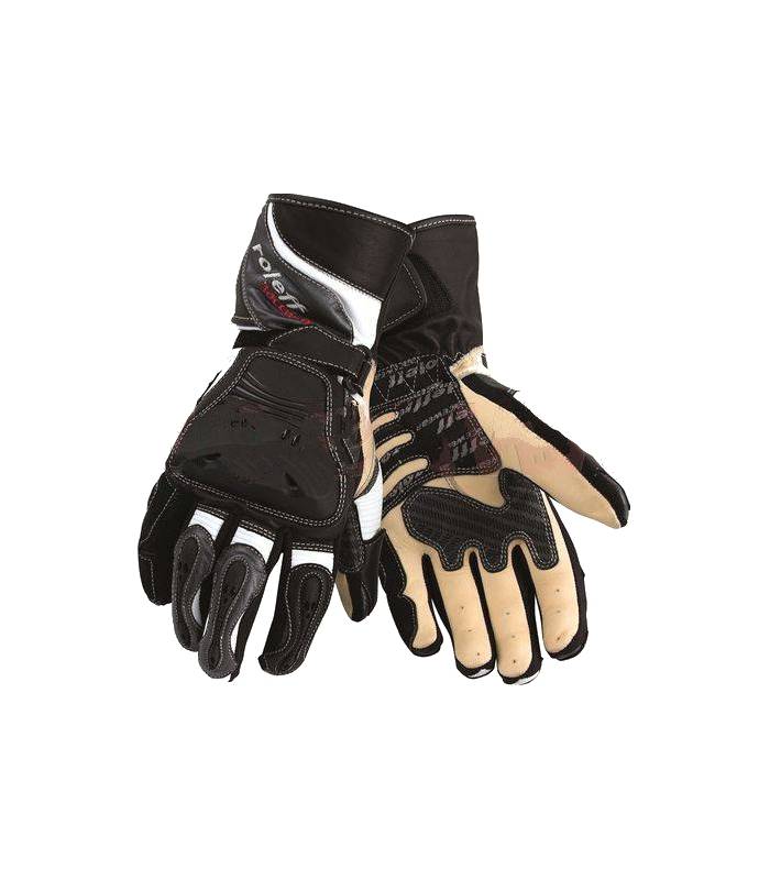 LevneMoto - Rukavice Sachsenring, ROLEFF - Německo, pánské (černé/šedé)