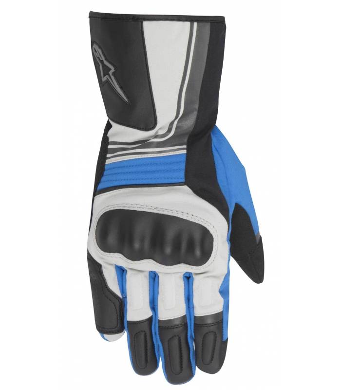 LevneMoto - Rukavice Santiago Drystar 2015, ALPINESTARS - Itálie (šedé/černé/modré)