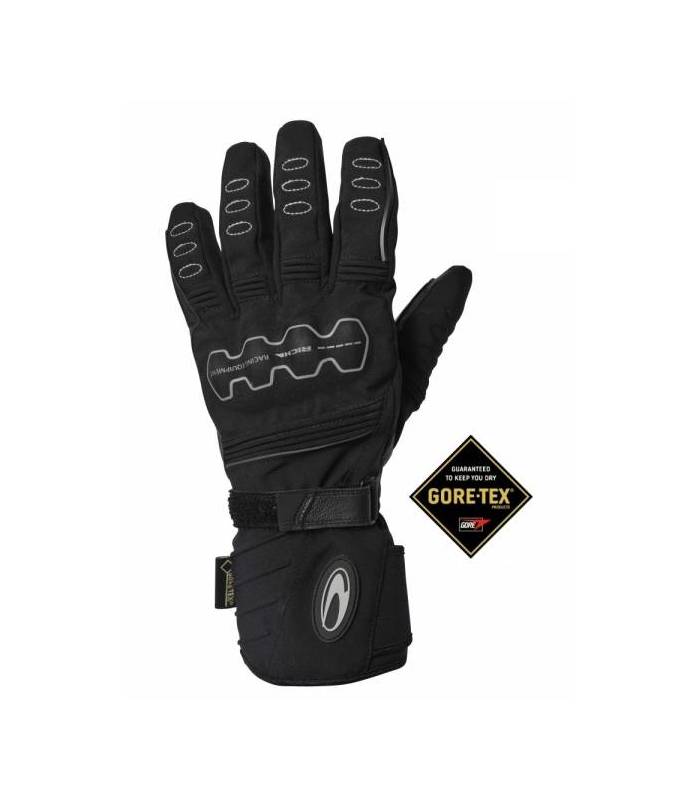 LevneMoto - Moto rukavice RICHA SONAR GORE-TEX-černé