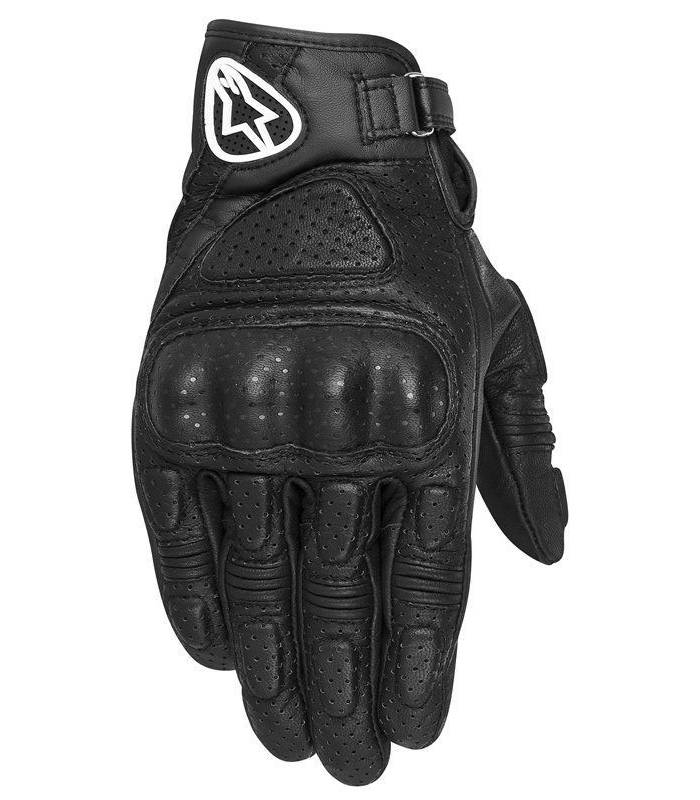 LevneMoto - Rukavice Mustang, ALPINESTARS - Itálie (černé)