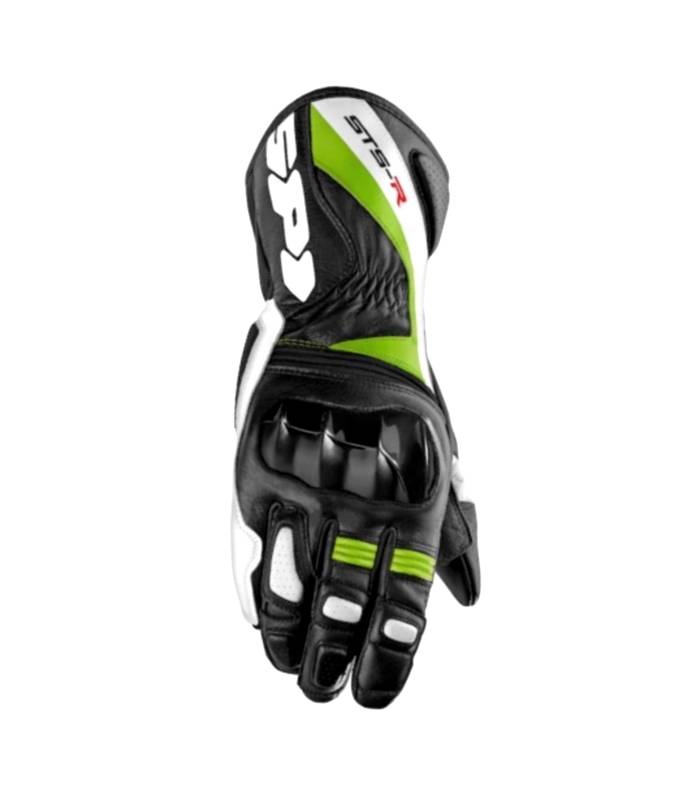 LevneMoto - Rukavice STS R, SPIDI - Itálie (černé/zelené)