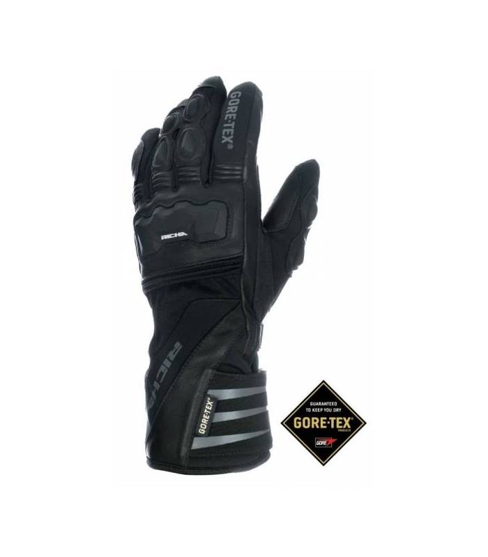 LevneMoto - Moto rukavice RICHA COLD PROTECT Gore-Tex-černé