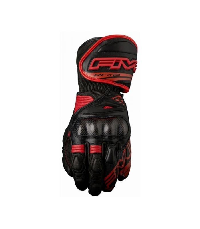 LevneMoto - Moto rukavice FIVE RFX2-černo červené