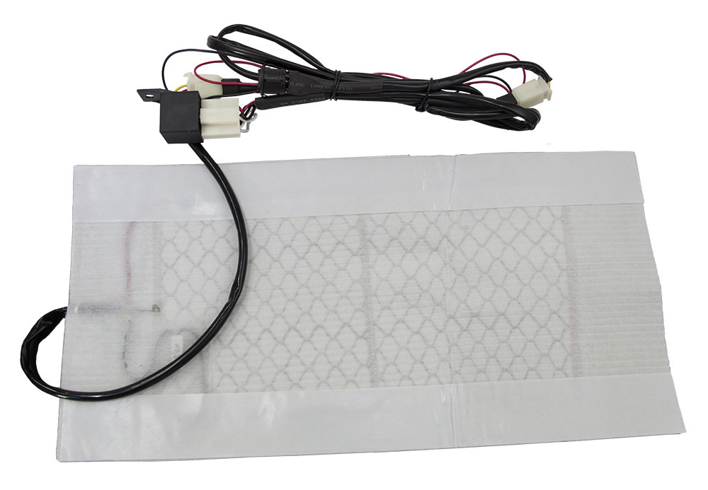 LevneMoto - SHARK vyhřívání sedadla pro skútry/čtyřkolky/motocykly,12V ,35Watt, 19,5x39,5cm