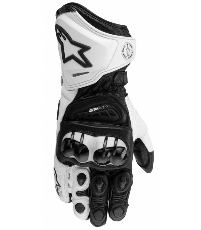 LevneMoto - Rukavice GP PRO, ALPINESTARS - Itálie (černé/bílé)