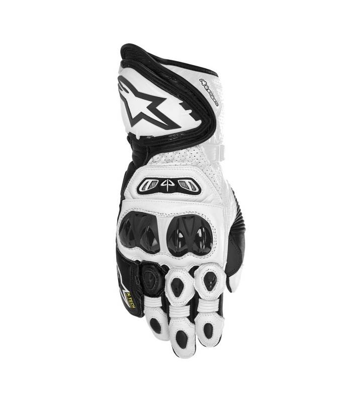 LevneMoto - Rukavice GP TECH, ALPINESTARS - Itálie (bílé/černé)