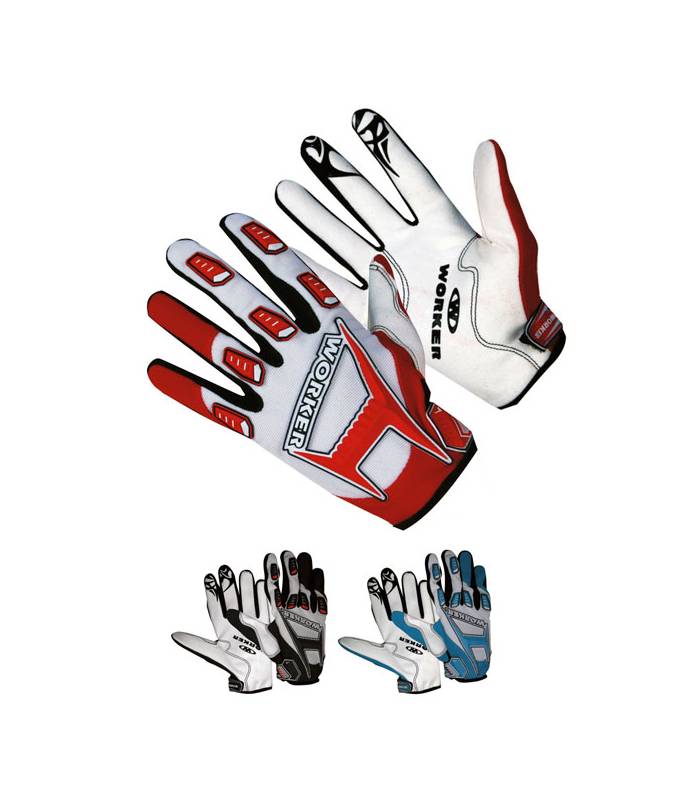 LevneMoto - Motokrosové rukavice WORKER MT787