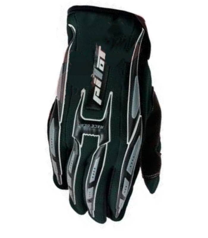 LevneMoto - Rukavice INJECTOR, PILOT - Itálie (černá)