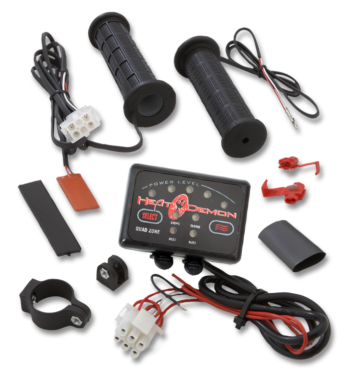 LevneMoto - Symtec ATV Heated Grip Kit, Quad Zone