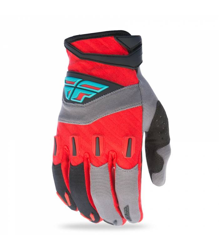 LevneMoto - Rukavice F-16 2017, FLY RACING - USA (červená/černá)