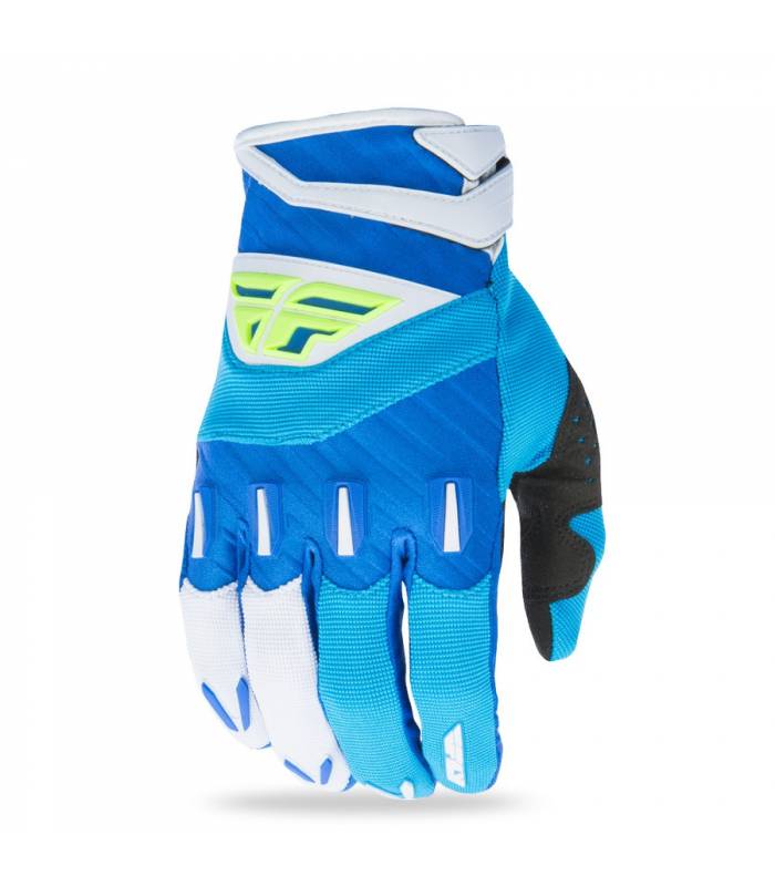 LevneMoto - Rukavice F-16 2017, FLY RACING - USA (modrá/Hi-Viz)