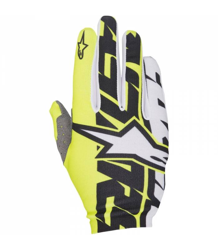 LevneMoto - Rukavice Dune 2017, ALPINESTARS - Itálie (žluté fluo/černé/bílé)