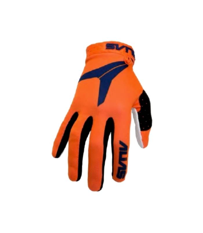 LevneMoto - Moto rukavice ALIAS MX AKA-neonově oranžové (2830-090)