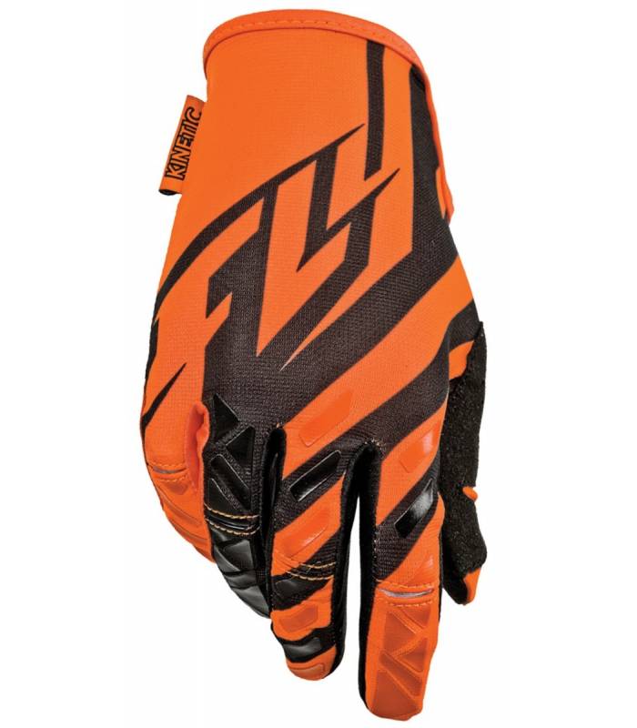 LevneMoto - Rukavice Kinetic, FLY RACING - USA (černá/oranžová)