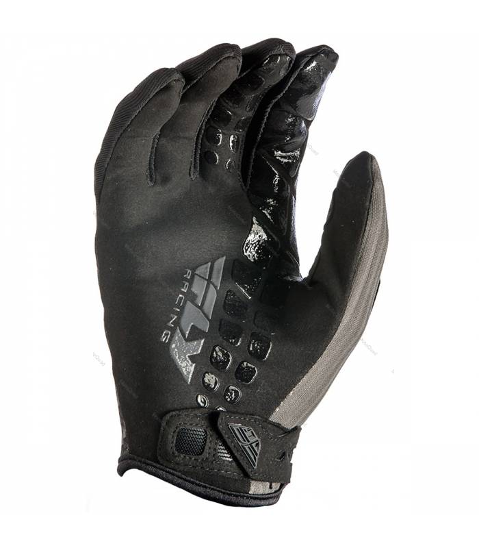 LevneMoto - Rukavice 907 MX NEOPREN 2016, FLY RACING - USA (černá/šedá)