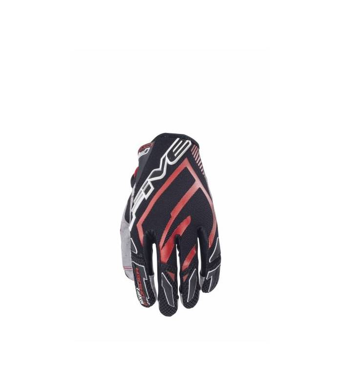 LevneMoto - Moto rukavice FIVE MXF PRO RIDER-červené