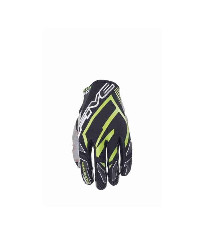 LevneMoto - Moto rukavice FIVE MXF PRO RIDER-zelené