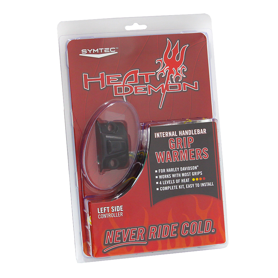 LevneMoto - Symtec Grip Warmer Kit, LH Black Controller, Clutch S