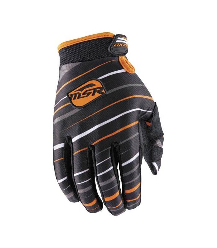 LevneMoto - Dětské moto rukavice MSR Axxis M13 Junior-černo oranžové