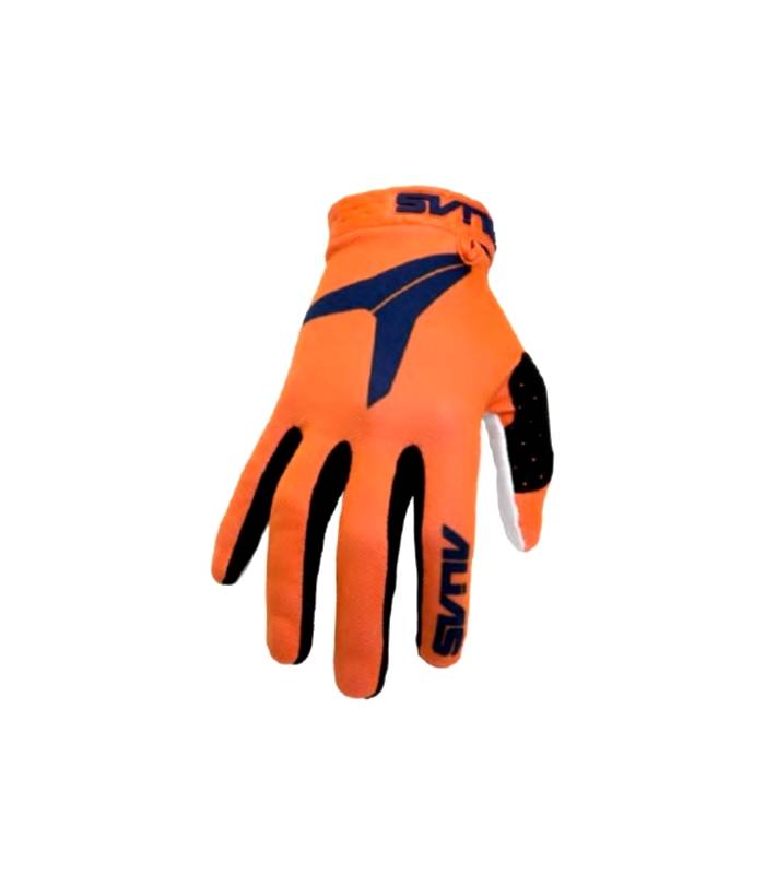 LevneMoto - Dětské moto rukavice ALIAS MX AKA-neonově oranžové (2831-090)