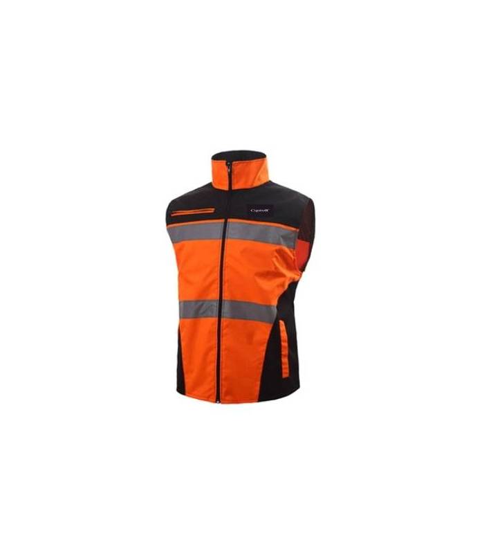 LevneMoto - Ochranná bezpečnostní vesta Capirelli (AM02)-oranžová