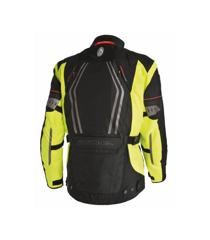 LevneMoto - Moto bunda Richa INFINITY-černo žlutá fluo